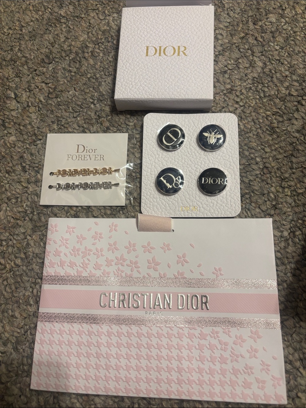 Dior hair  Accessory Set with pins